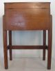 Antique Weis Top Opening Standing Quartered Oak File Cabinet 1900-1950 photo 6