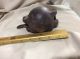 Antique Old Cast Iron Merchants 6,  Lbs.  Scale Weight,  Gate Weight,  Leg Weight??? Scales photo 5