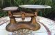 Vintage Counter - Top Cast Iron Scale & Pan Subdued Gold - Colored C.  Early 1900 ' S Scales photo 4