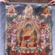 Tibetan Nepal Silk Embroidered Thangka Buddha - - Tathagata Buddha 100 Paintings & Scrolls photo 1