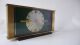 Modernist Brass Mid Century Smiths Battery Mantel Clock 60s 70s Vtg Gwo Mid-Century Modernism photo 6