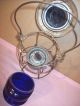 1920s Union Pacific Handlan Railroad Lantern W/blue Kopp Fresnel Globe U.  P.  Lamp Primitives photo 7