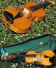 Fine Czech Antique Violin,  Amati Model.  Build & Tone String photo 6