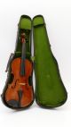 Old Violin,  Case Violino Violine Viola Vintage Violino German Antique No,  4 String photo 1
