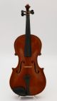Old Violin,  Case Violino Violine Viola Vintage Violino German Antique No,  4 String photo 2