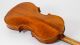 Old Violin,  Case Violino Violine Viola Vintage Violino German Antique No,  4 String photo 7