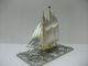 The Sailboat Of Silver985 Of Japan.  2masts.  270g/ 9.  51oz.  Takehiko ' S Work. Other Antique Sterling Silver photo 1