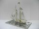 The Sailboat Of Silver985 Of Japan.  2masts.  270g/ 9.  51oz.  Takehiko ' S Work. Other Antique Sterling Silver photo 3
