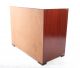 Vintage Chest Of Drawers Cabinet Mahogany Brass Campaign Style 20th Century photo 7