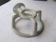 Old Antique Enameled Iron Bathroom Wall Mount Cup Holder 1900s Home Hardware Other Antique Hardware photo 1