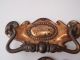 Edwardian Art Nouveau Solid Copper And Brass By T&f Handles Door Knobs & Handles photo 3