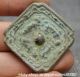 33mm Old China Folk Collect Fengshui Bronze 2 Fu Foo Dog Lion Auspicious Mirror Other Antiquities photo 2