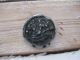 Antique Black Coat Jacket Button Fancy Flower Daisy Buttons photo 3