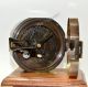 Antique Vintage Style Brass Brunton Pocket Transit Compass W/box Compasses photo 2