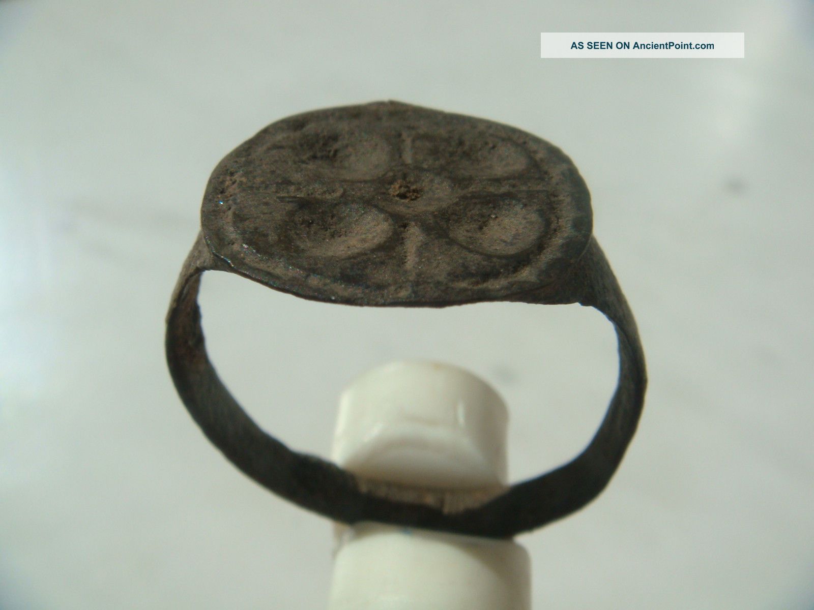 Ancient Medieval With Decoration Ringkörper Anneau Ring Other Antiquities photo