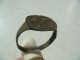 Ancient Medieval With Decoration Ringkörper Anneau Ring Other Antiquities photo 2