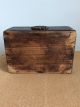 Antique Victorian Wood Wooden Sewing Dresser Trinket Box With Flower Accent Boxes photo 4