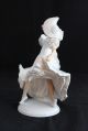 Antique Art Deco German Porcelain Dancer Lady Schau Bach Kunst Figurine 1275 Figurines photo 4