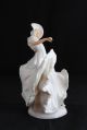 Antique Art Deco German Porcelain Dancer Lady Schau Bach Kunst Figurine 1275 Figurines photo 6