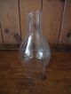 Glass Chimney Funnel For Oil Lamp 20th Century photo 1