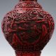 Oriental Vintage Delicate Lacquer Hand - Carved Landscape Vase Csyb174 Plates photo 1