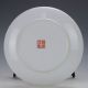 Chinese Famille Rose Porcelain Hand - Painted Baxianguohai Plate W Qianlong Mark Plates photo 8