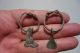 Two Ancient Celtic - Roman Bronze Votive Axe Rings,  The First Of Them Axe Is Lead Roman photo 4