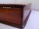 Antique Dentist Supply Company York Wood Box W/ Drawer Slide Holder Primitives photo 11