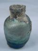 Ancient Irricedence Glass Bottle Roman 200 Bc Stc642 Roman photo 1