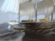 Finest Sgined Japanese Takehiko 3 Masted Sterling Silver Boat Yacht Ship Japan Other Antique Sterling Silver photo 1