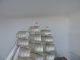 Finest Sgined Japanese Takehiko 3 Masted Sterling Silver Boat Yacht Ship Japan Other Antique Sterling Silver photo 3