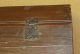 Rare William And Mary Early 18th C Slant Lid Desk Box In Grungy Old Surface Primitives photo 3