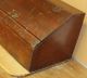 Rare William And Mary Early 18th C Slant Lid Desk Box In Grungy Old Surface Primitives photo 4
