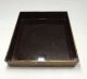 H734: Japanese Old Lacquer Ware Ink Stone Case With Fantastic Makie,  Nashiji Other Japanese Antiques photo 5