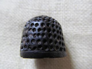Medieval Thimble Metal Detecting Find,  Lovely Item. photo
