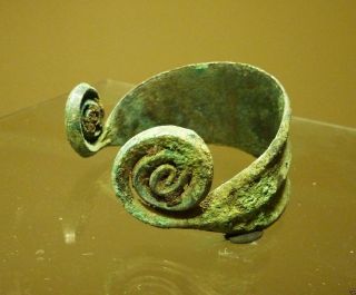 Ancient Bronze Bracelet (3857). photo