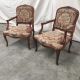 French Antique Louis Xv Style Needlepoint Arm Chairs Accent Chairs 1800-1899 photo 1