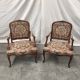 French Antique Louis Xv Style Needlepoint Arm Chairs Accent Chairs 1800-1899 photo 6