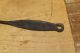 A Great Early 18th C Wrought Iron Two Tine Roasting Fork In Old Surface Primitives photo 4