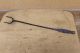 A Great Early 18th C Wrought Iron Two Tine Roasting Fork In Old Surface Primitives photo 7