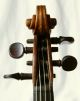 Fine Antique Italian? 18th C.  Violin Unreadable Label String photo 3