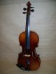Antonius Stradivarius Violin Copy Made In Germany.  Bow Is Marked Harwood Germany String photo 4