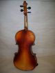 Antonius Stradivarius Violin Copy Made In Germany.  Bow Is Marked Harwood Germany String photo 6