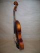 Antonius Stradivarius Violin Copy Made In Germany.  Bow Is Marked Harwood Germany String photo 7