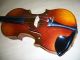 Antonius Stradivarius Violin Copy Made In Germany.  Bow Is Marked Harwood Germany String photo 8