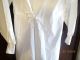 White Reusable Surgical Gown 100 Cotton Size Large Hearth Ware photo 3