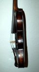 Fine Antique German 4/4 Master Violin With Lionhead - Stainer Model - 1900 String photo 3