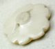 Antique Satsuma Button Meiji Era Thousand Butterfly Design Flower Edge 1 & 3/16 Buttons photo 1