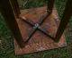 Vintage/antique Oak Plant Stand 29 Inches High 1900-1950 photo 1