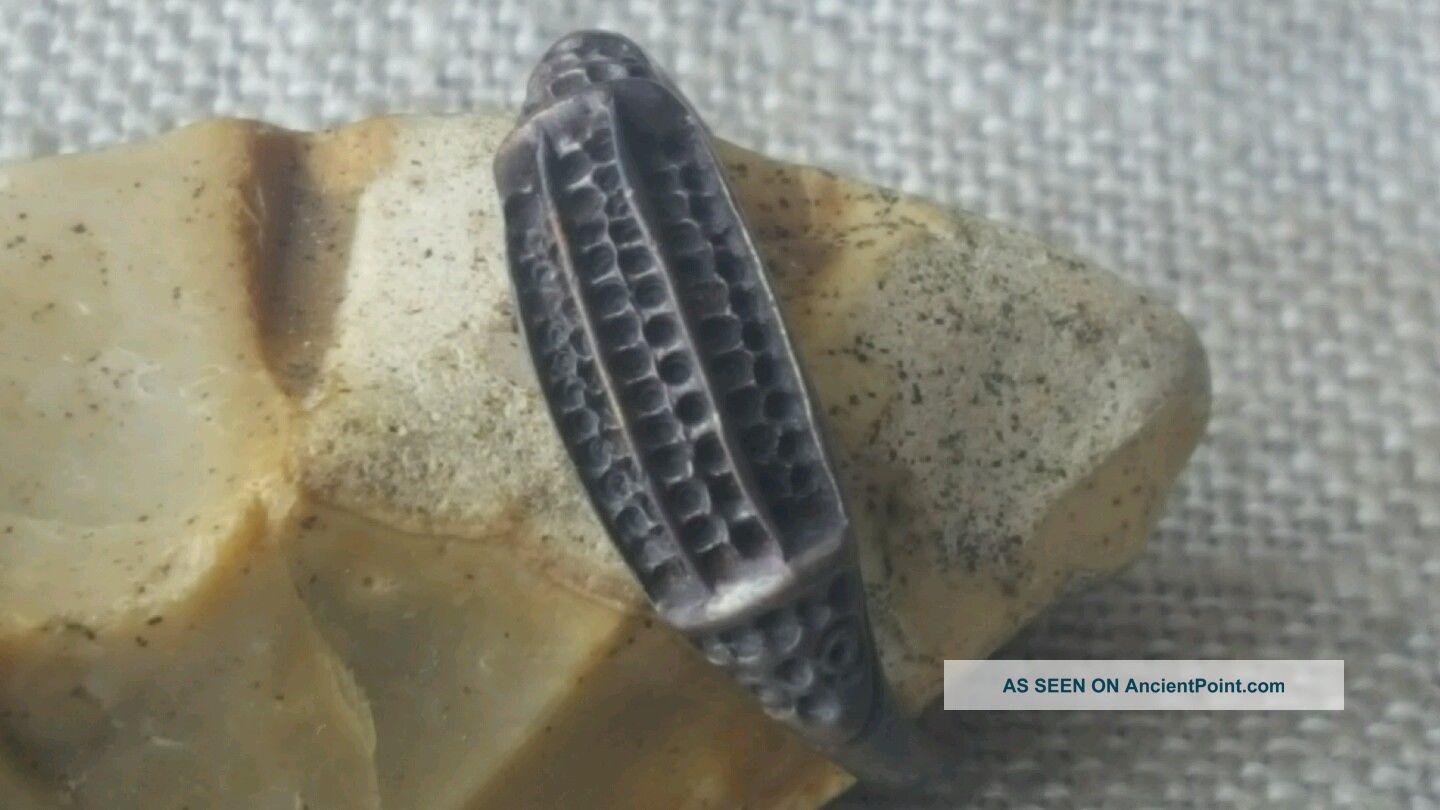 Viking Rare Type Bronze Ring Roman photo